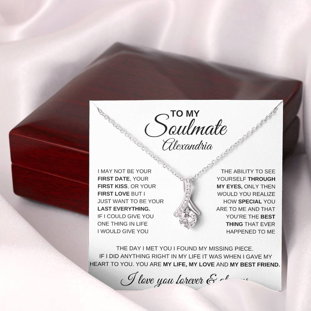 Soulmate Alluring Beauty (Persoanlized) Necklace - Kim’s Signature Beauty & Accessories    