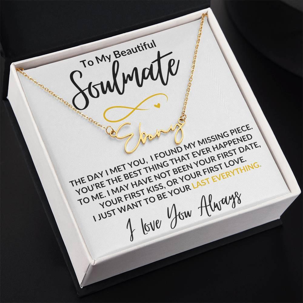 Soulmate Personalized Necklace - Kim’s Signature Beauty & Accessories    