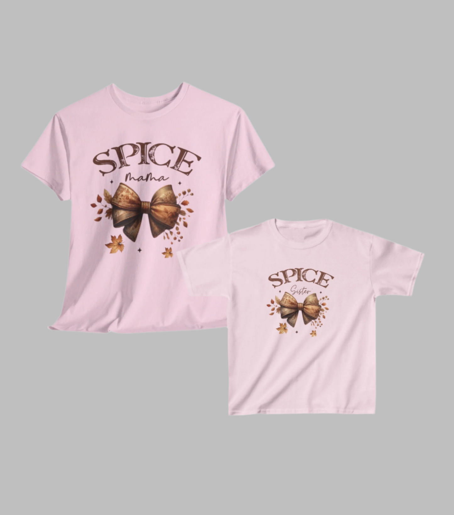 Spice Mama, Sister, & Mini Tee's & Bib - Kim’s Signature Beauty & Accessories    