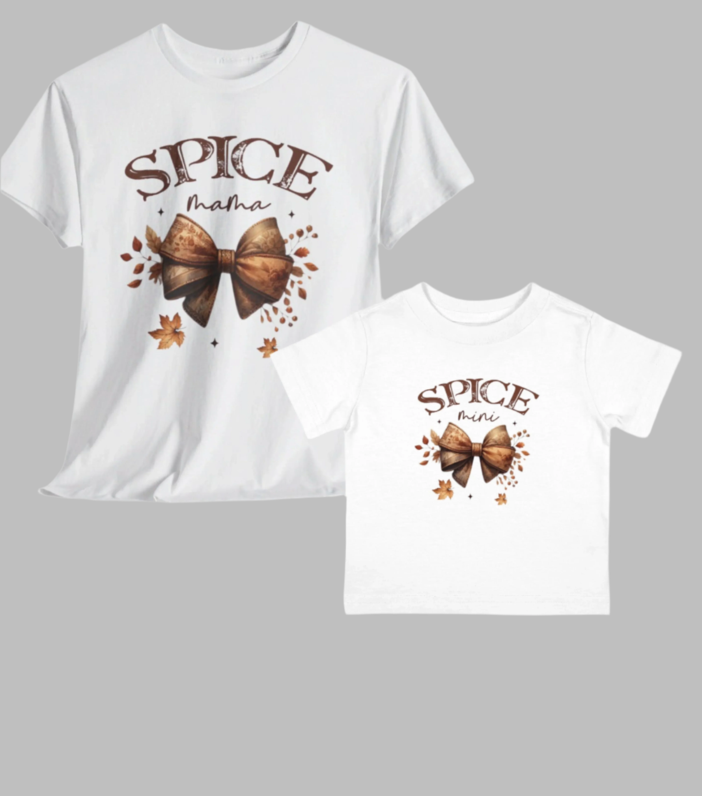 Spice Mama, Sister, & Mini Tee's & Bib - Kim’s Signature Beauty & Accessories    