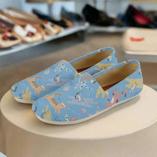 Splashing Cats Canvas Toms Shoes - Kim’s Signature Beauty & Accessories    