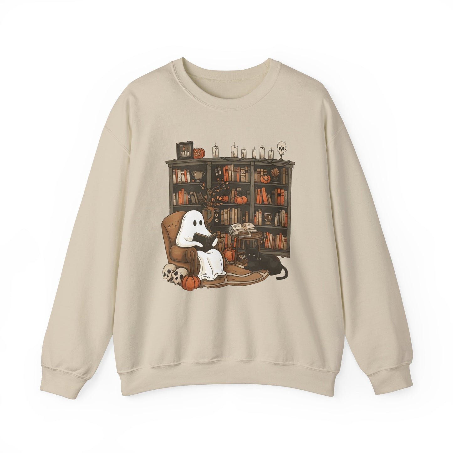 Spooky Reads & Cozy Vibes Sweatshirt - Kim’s Signature Beauty & Accessories    
