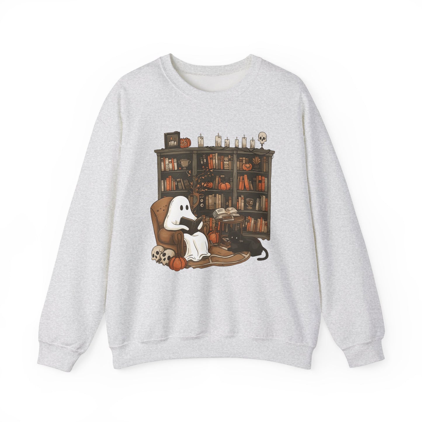 Spooky Reads & Cozy Vibes Sweatshirt - Kim’s Signature Beauty & Accessories    
