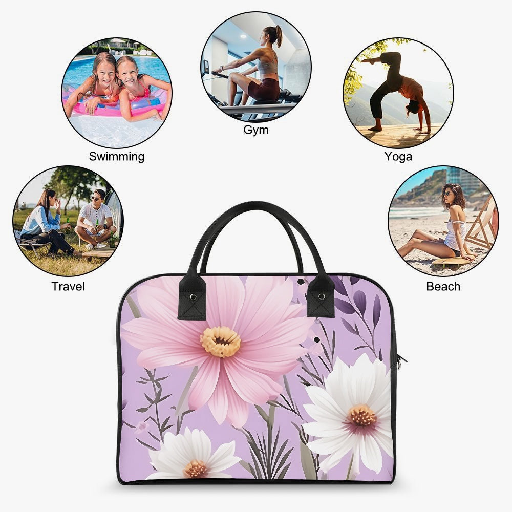 Spring Breeze  Large Travel Handbag - Kim’s Signature Beauty & Accessories    