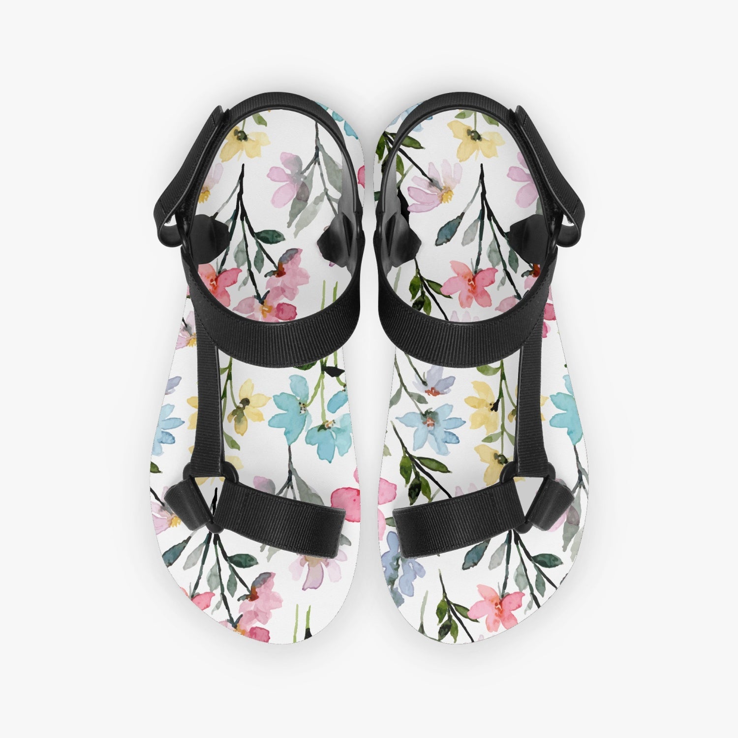Spring Floral | Casual Strappy Sandals - Kim’s Signature Beauty & Accessories    