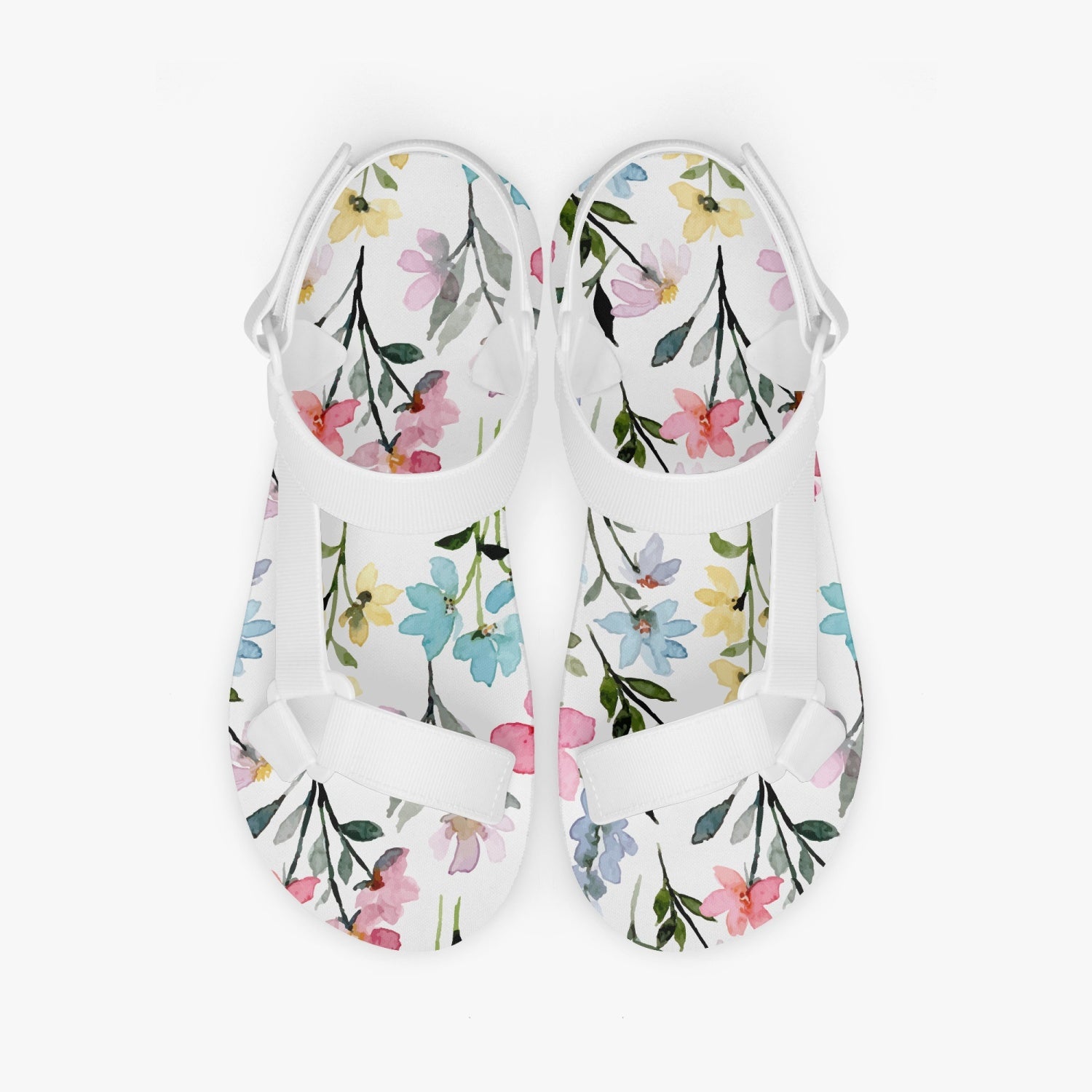 Spring Floral | Casual Strappy Sandals - Kim’s Signature Beauty & Accessories    