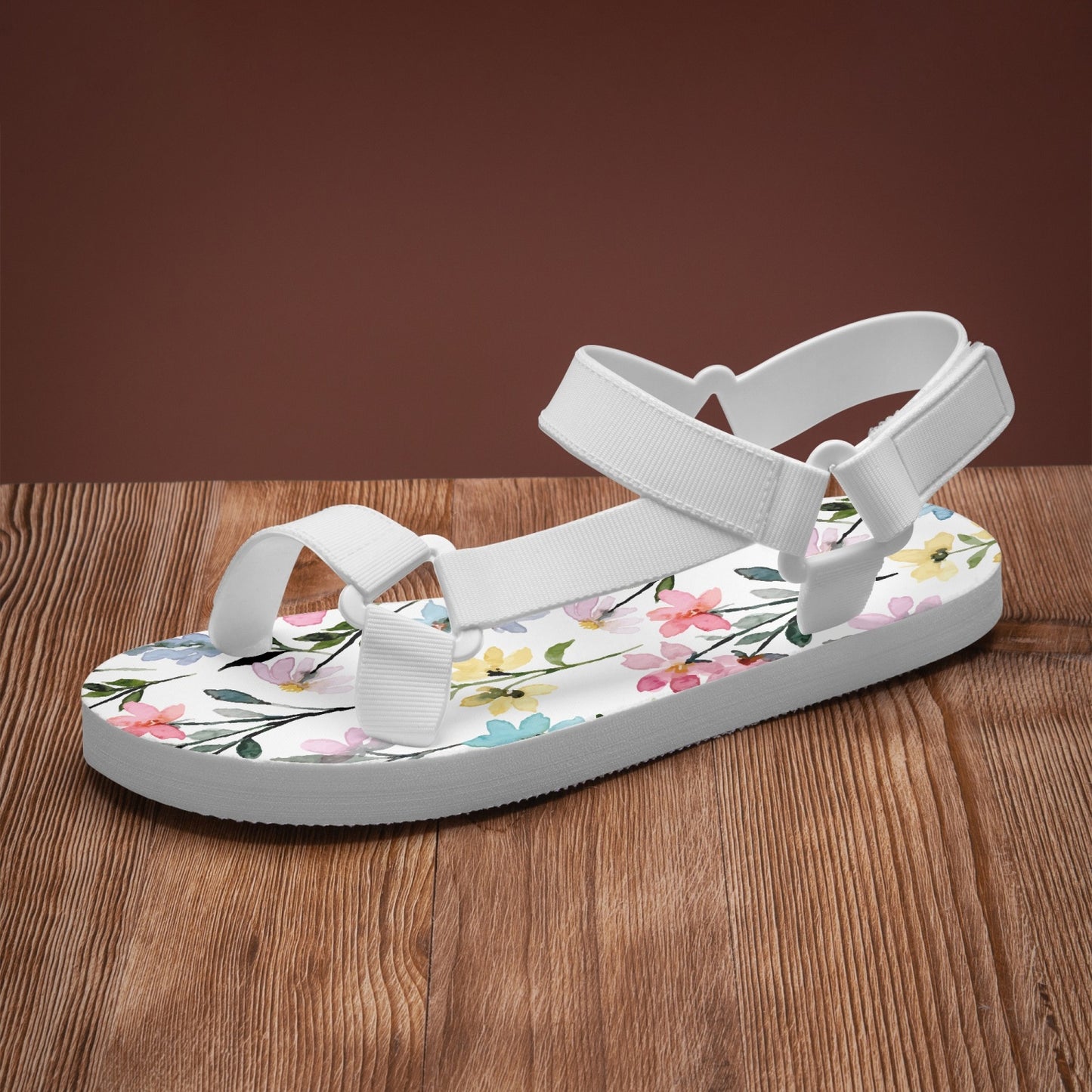 Spring Floral | Casual Strappy Sandals - Kim’s Signature Beauty & Accessories    
