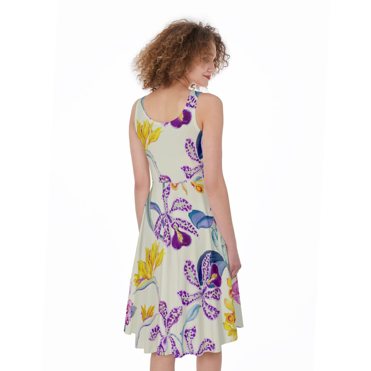 Spring Floral Women's Sleeveless Dress - Kim’s Signature Beauty & Accessories    