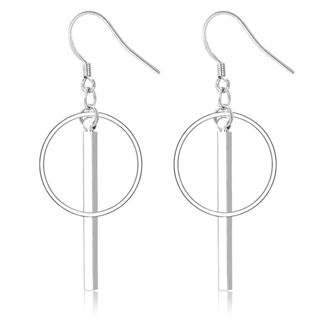 Sterling Silver Linked Earrings - Kim’s Signature Beauty & Accessories    