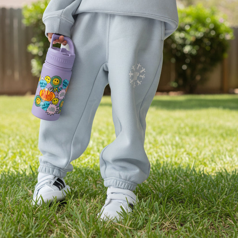 Sticker Collage Kids Water Bottle - Kim’s Signature Beauty & Accessories