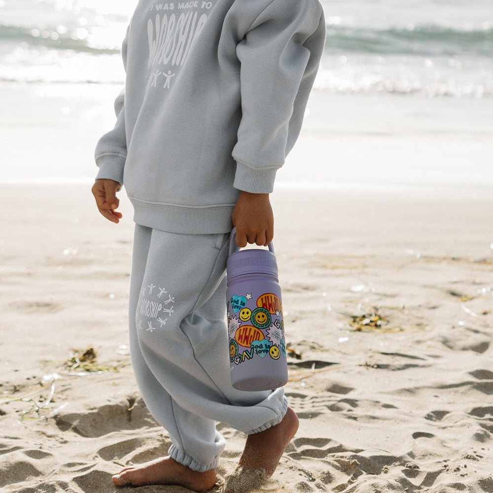 Sticker Collage Kids Water Bottle - Kim’s Signature Beauty & Accessories