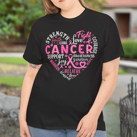 Strength, Love, Fight Tee - Kim’s Signature Beauty & Accessories    