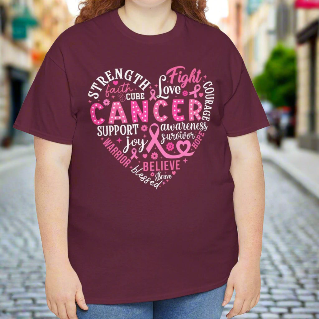 Strength, Love, Fight Tee - Kim’s Signature Beauty & Accessories    