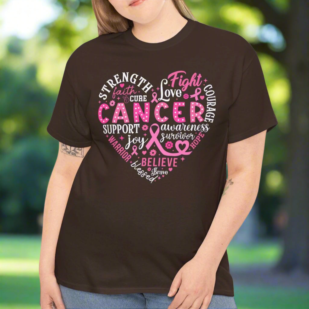 Strength, Love, Fight Tee - Kim’s Signature Beauty & Accessories    