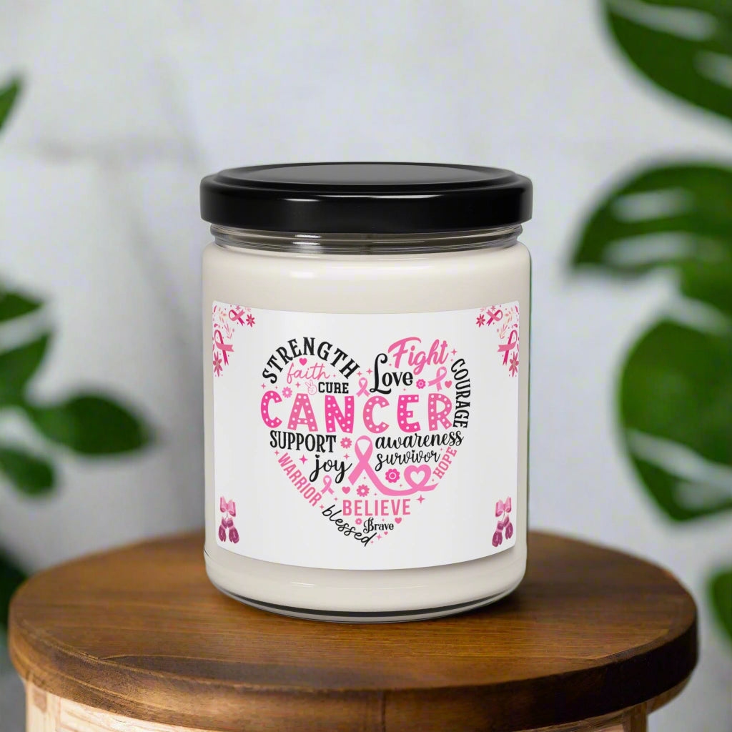 Strength, love, & Determination Soy Candles, 9oz - Kim’s Signature Beauty & Accessories    
