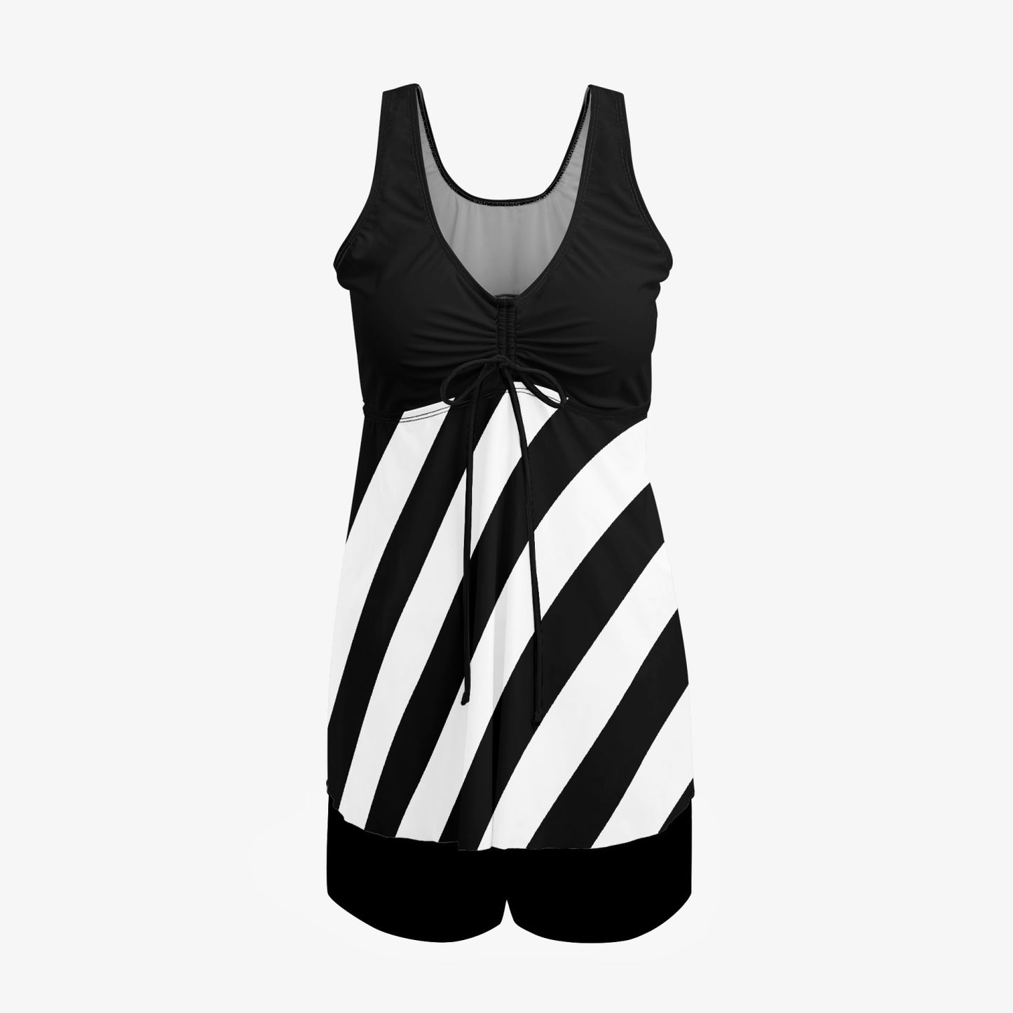 Stripe Sensation |  Women's Two-Piece Swimsuit - Kim’s Signature Beauty & Accessories    