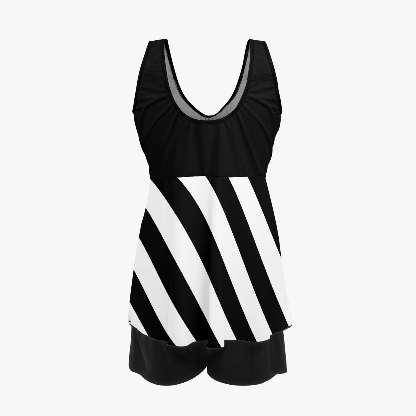 Stripe Sensation |  Women's Two-Piece Swimsuit - Kim’s Signature Beauty & Accessories    