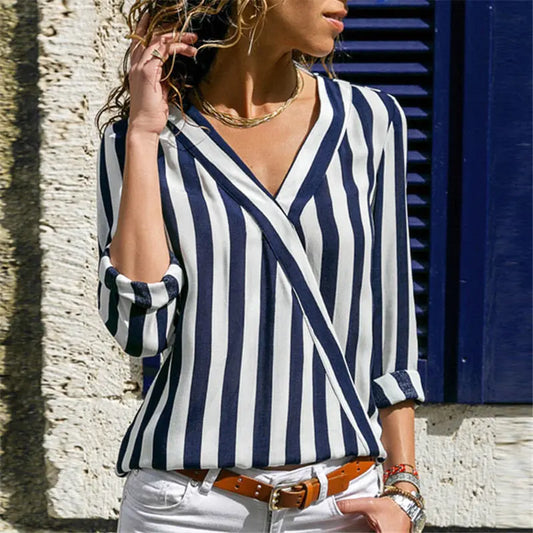 Striped Blouse For Women - Kim’s Signature Beauty & Accessories    