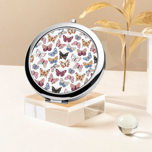Summer Butterflies |  Compact Mirror - Kim’s Signature Beauty & Accessories    