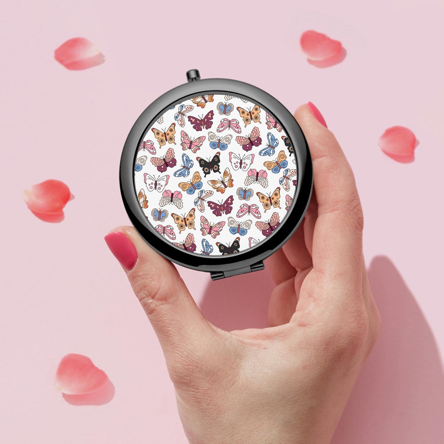 Summer Butterflies |  Compact Mirror - Kim’s Signature Beauty & Accessories    