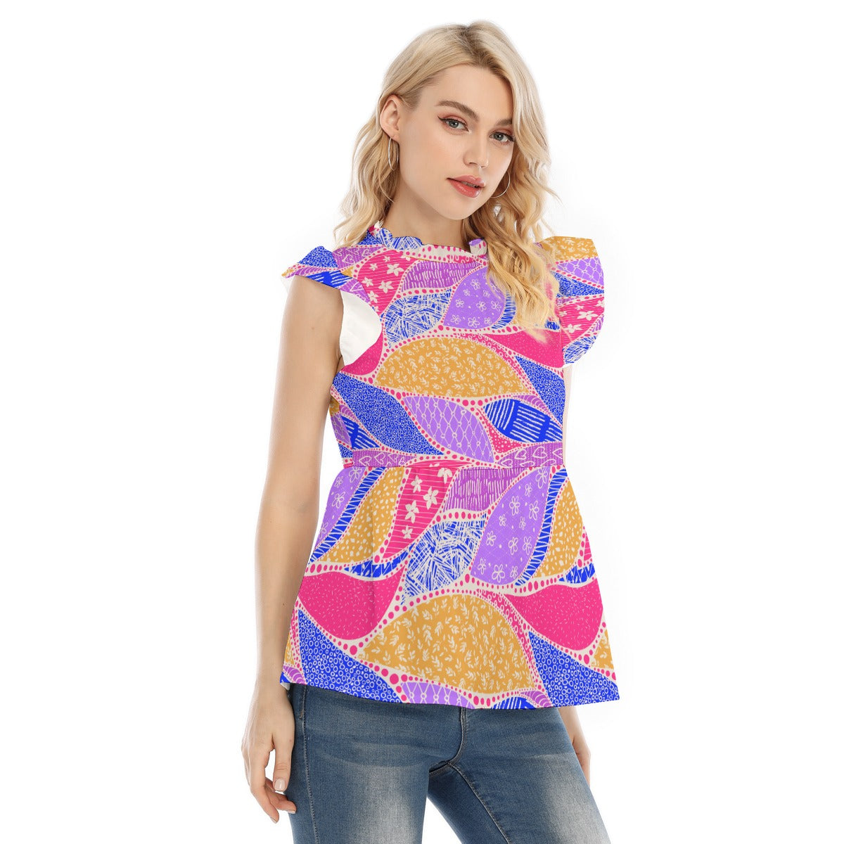 Summer Time Blouse - Kim’s Signature Beauty & Accessories    