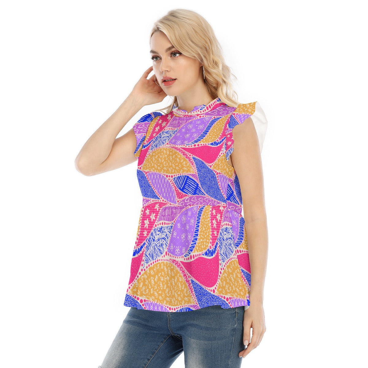 Summer Time Blouse - Kim’s Signature Beauty & Accessories    