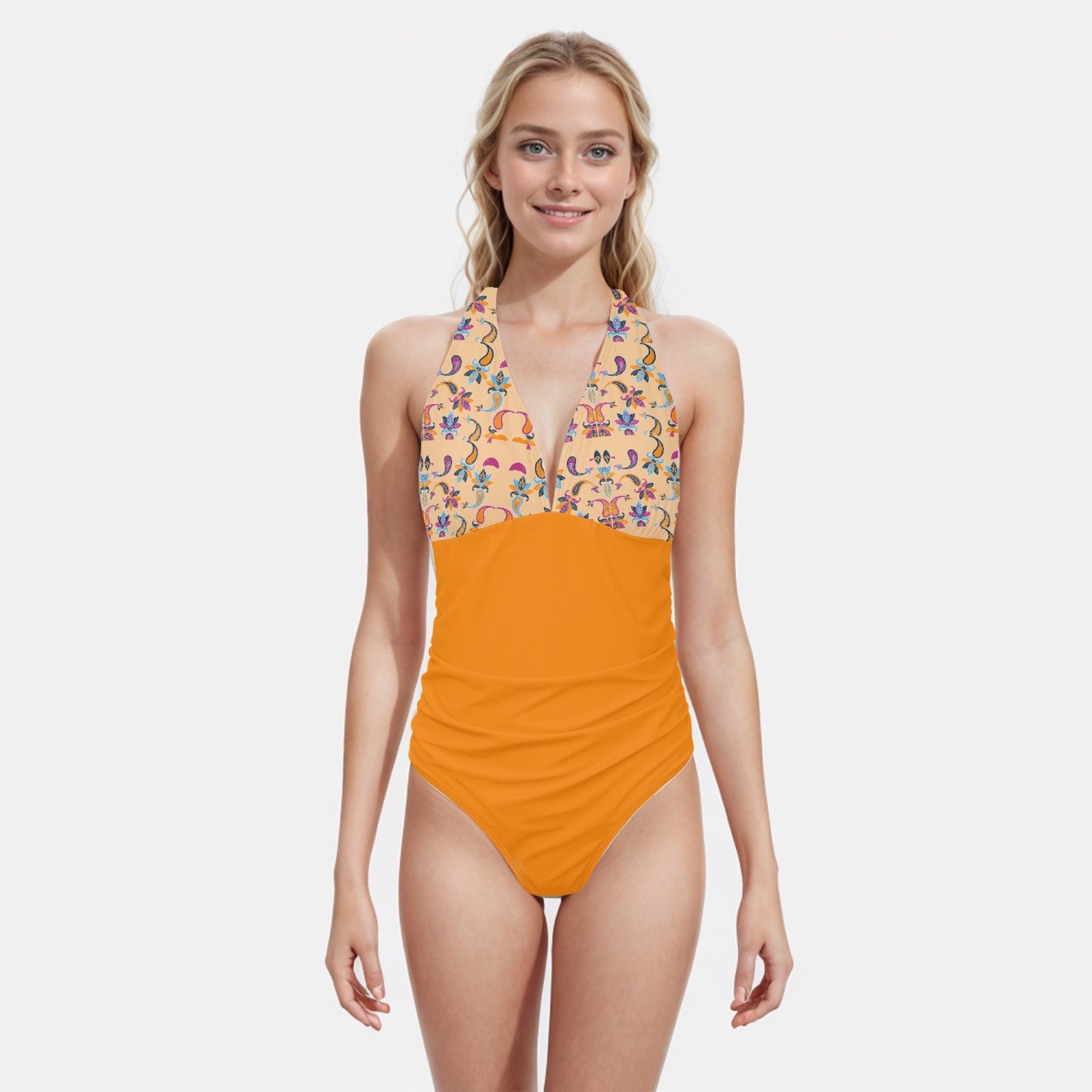 Summers Coming | Women's One-Piece Swimsuit - Kim’s Signature Beauty & Accessories    