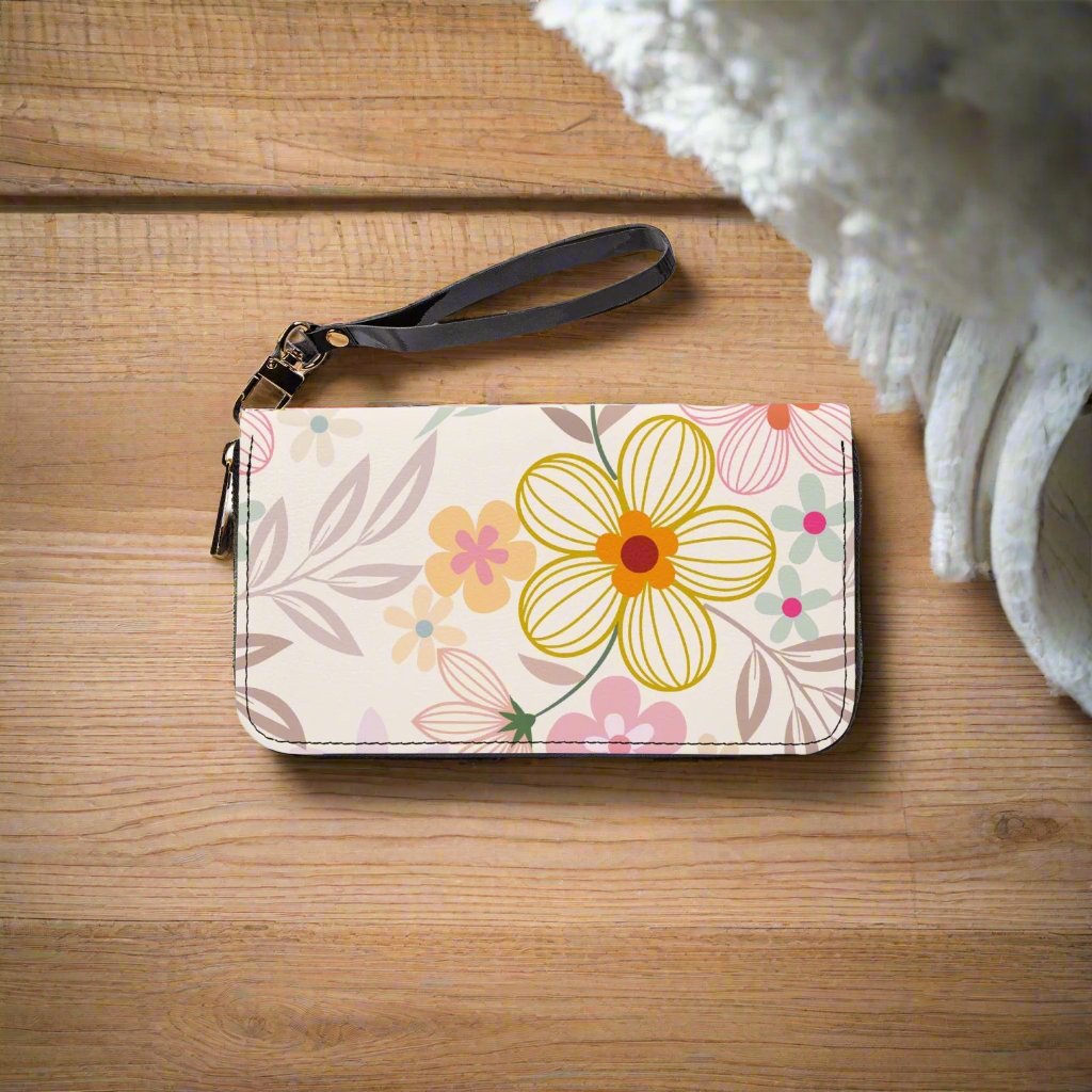 Summertime  Zipper Wallet - Kim’s Signature Beauty & Accessories    