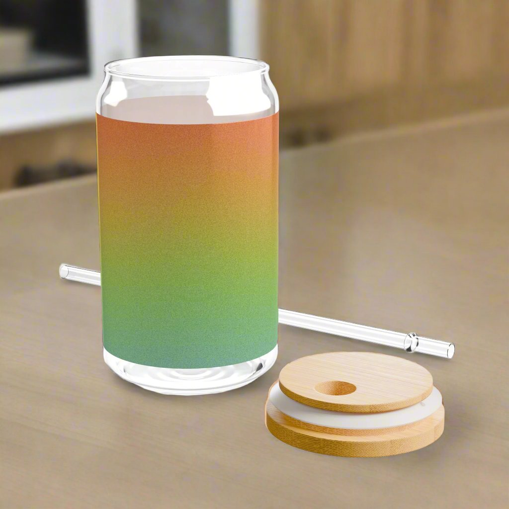 Sunbeam Sipper Glass, 16oz - Kim’s Signature Beauty & Accessories    