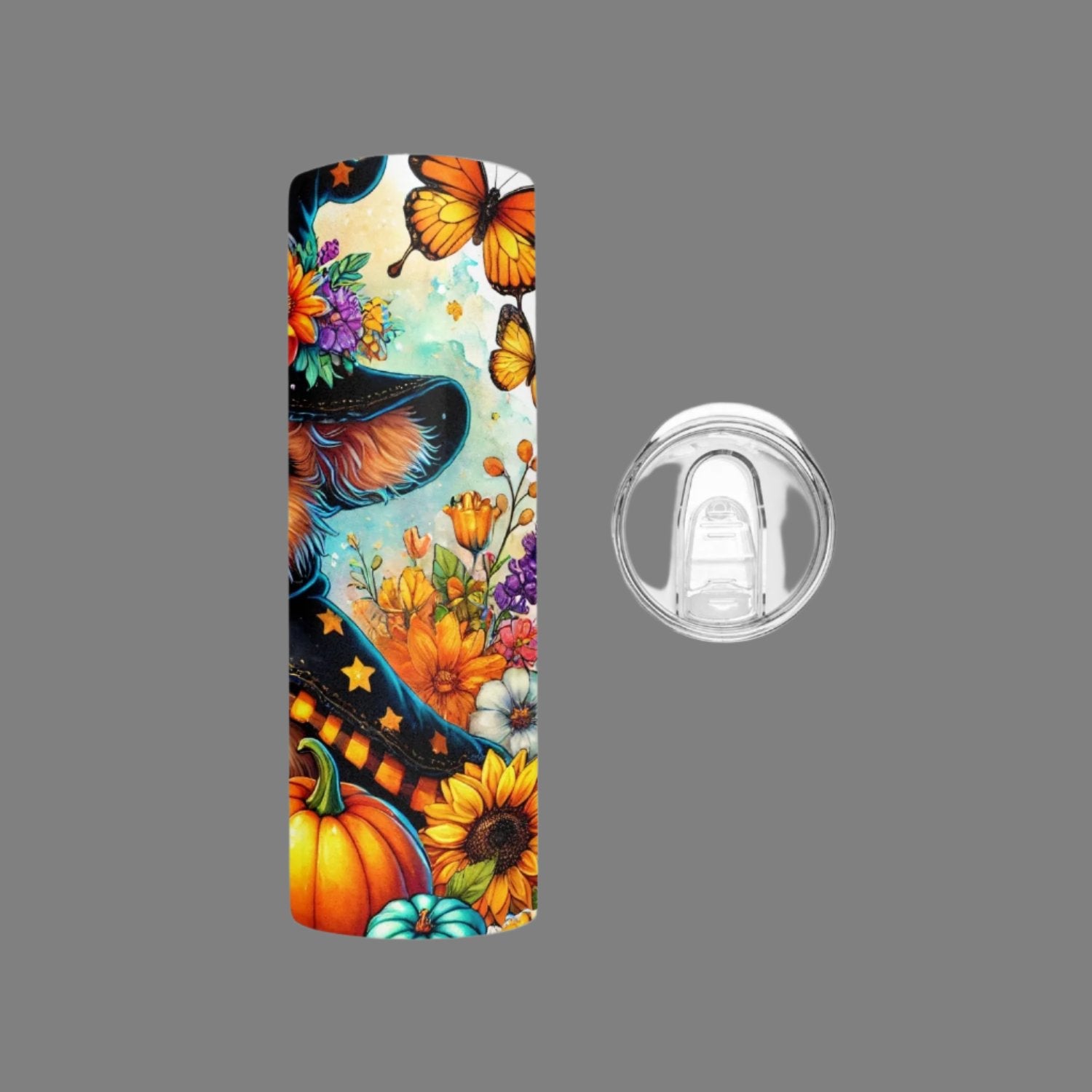 Sunflower Cow Skinny Tumblers - Kim’s Signature Beauty & Accessories    