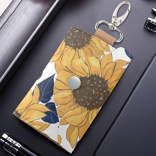 Sunflower Haven Key Holder Case - Kim’s Signature Beauty & Accessories    