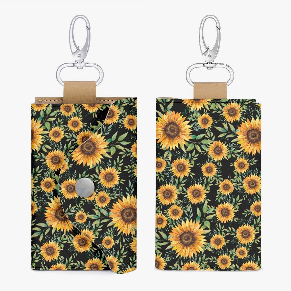 Sunflower |  Key Holder Case - Kim’s Signature Beauty & Accessories    