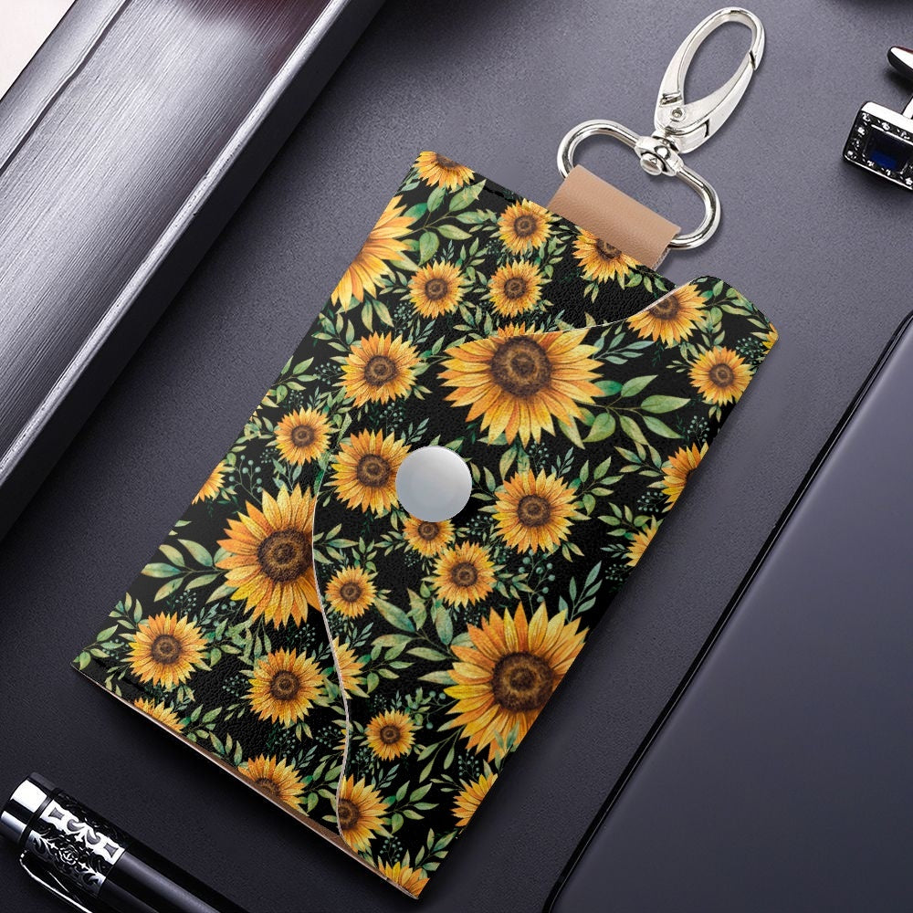 Sunflower |  Key Holder Case - Kim’s Signature Beauty & Accessories    