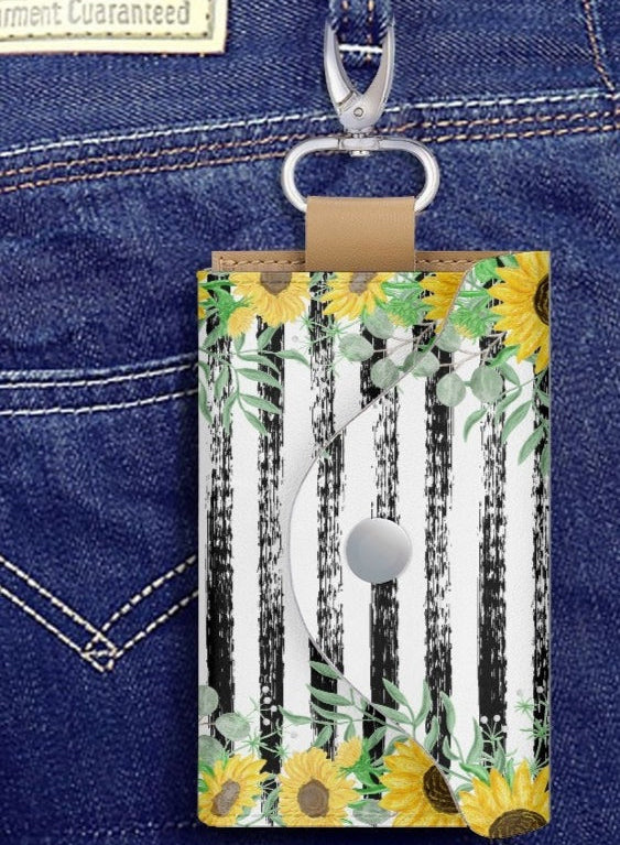 Sunflower Life Key Holder Case - Kim’s Signature Beauty & Accessories    