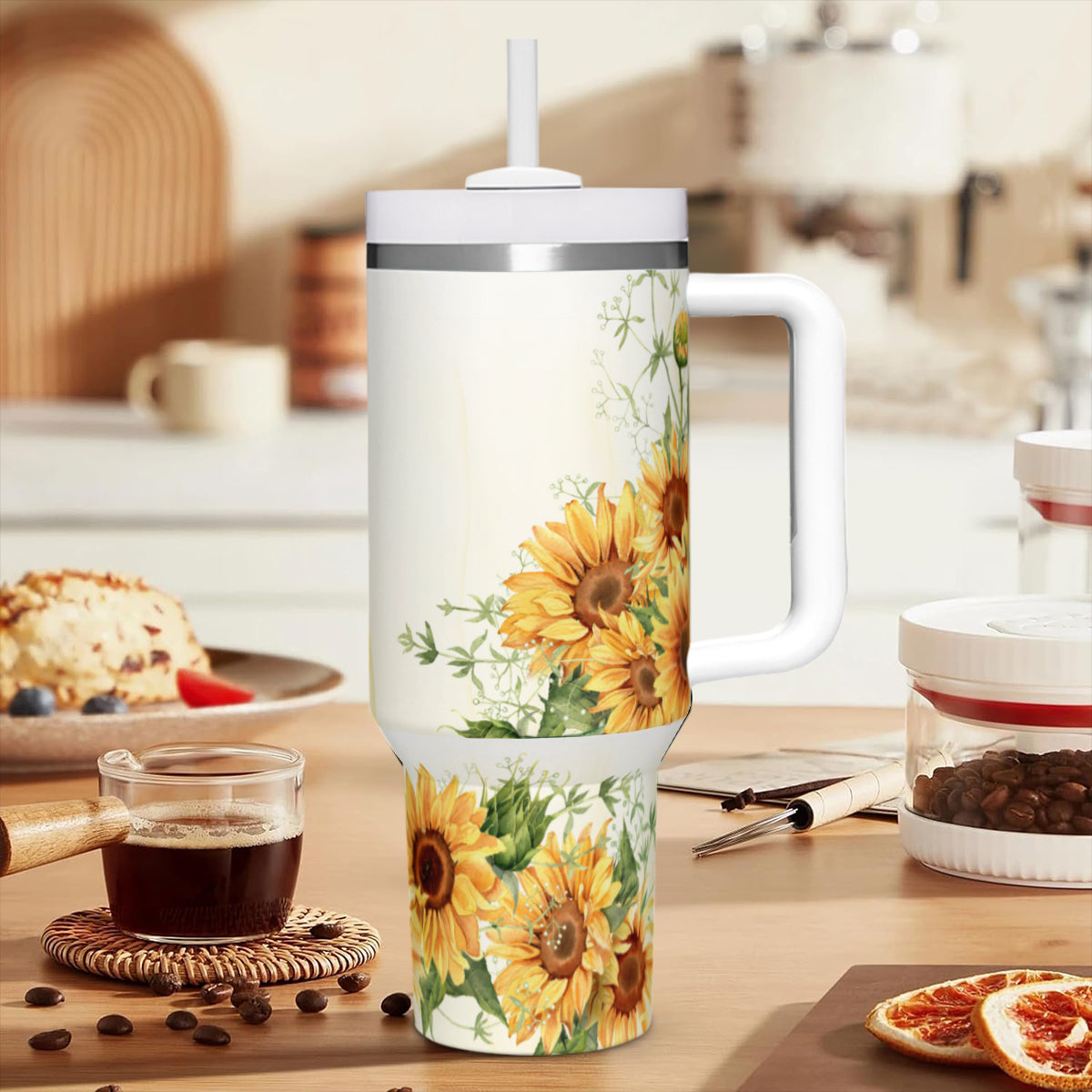 Sunflower Mom Tumbler - Kim’s Signature Beauty & Accessories    