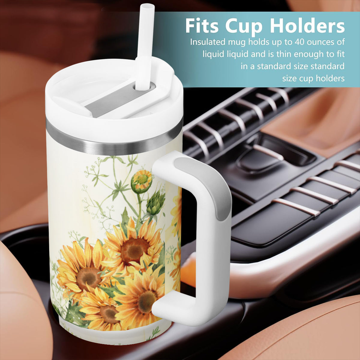 Sunflower Mom Tumbler - Kim’s Signature Beauty & Accessories    