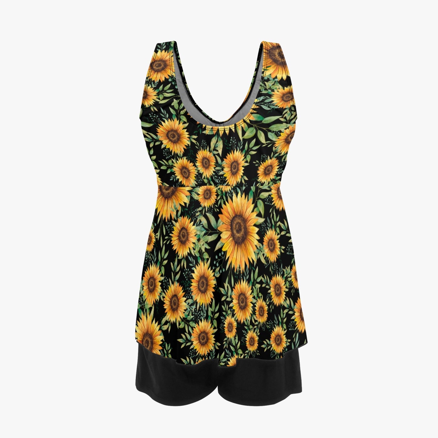 Sunflower Splash | Women's Two-Piece Swimsuit - Kim’s Signature Beauty & Accessories    