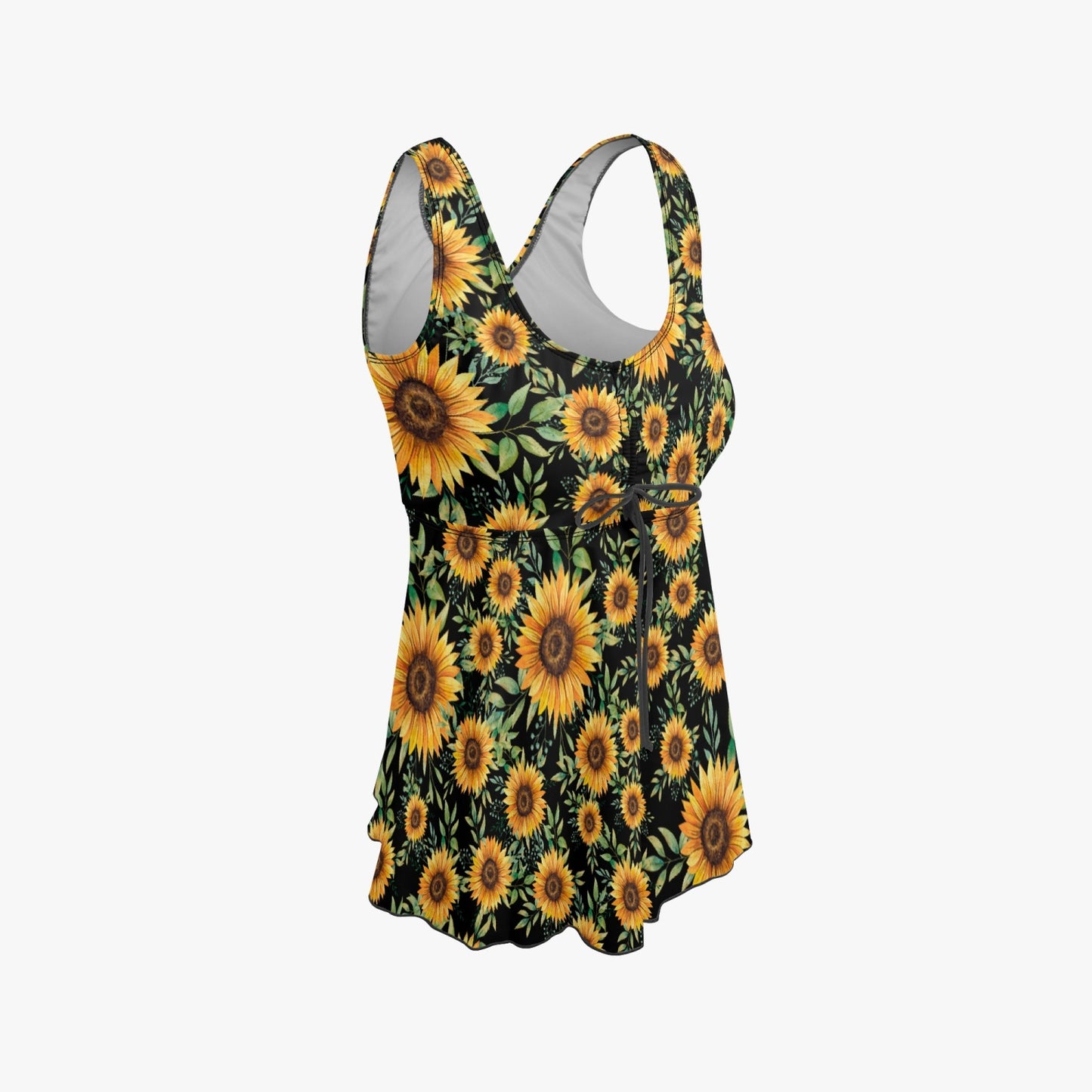 Sunflower Splash | Women's Two-Piece Swimsuit - Kim’s Signature Beauty & Accessories    