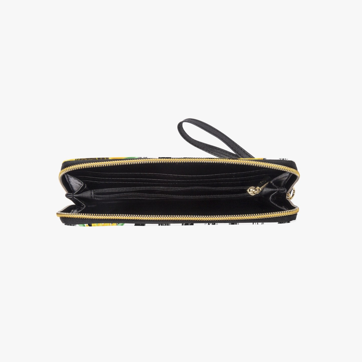 Sunflower Striped Wristlet Clutch - Kim’s Signature Beauty & Accessories    