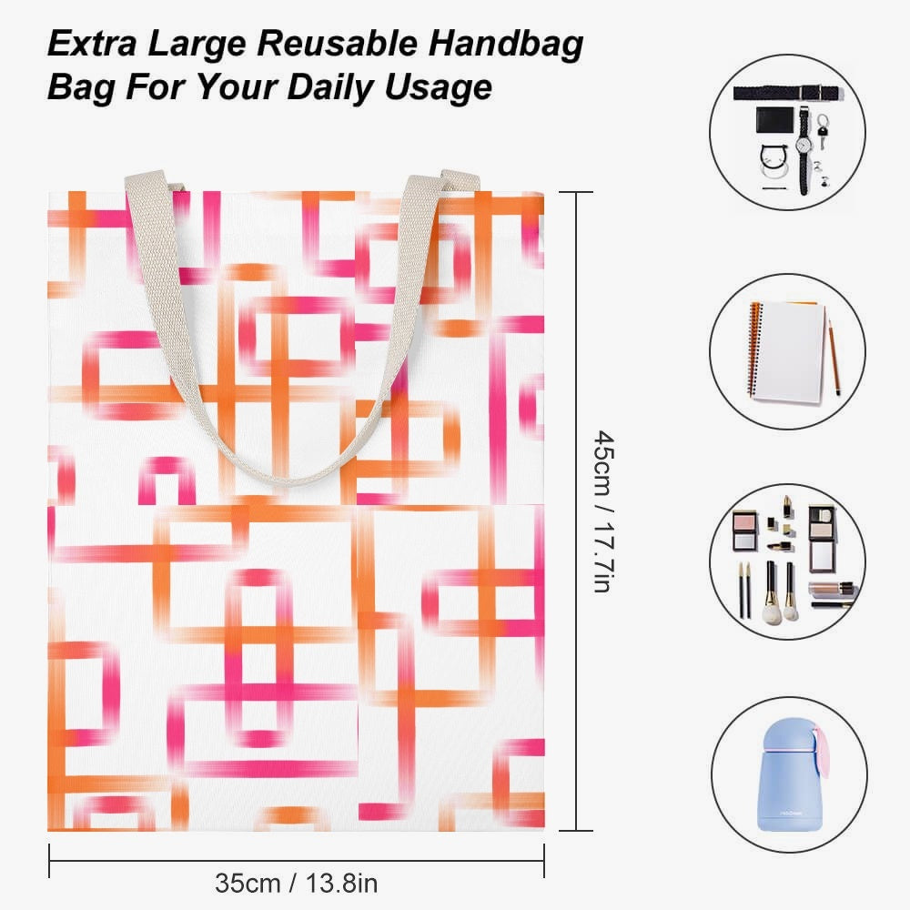 Sunset Bliss Canvas Tote - Kim’s Signature Beauty & Accessories    