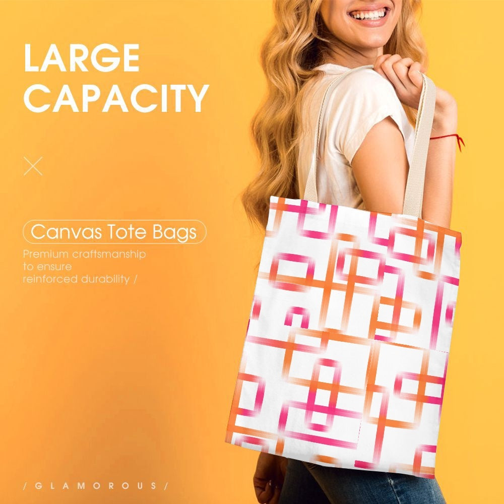 Sunset Bliss Canvas Tote - Kim’s Signature Beauty & Accessories    