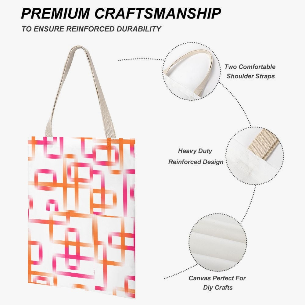 Sunset Bliss Canvas Tote - Kim’s Signature Beauty & Accessories    