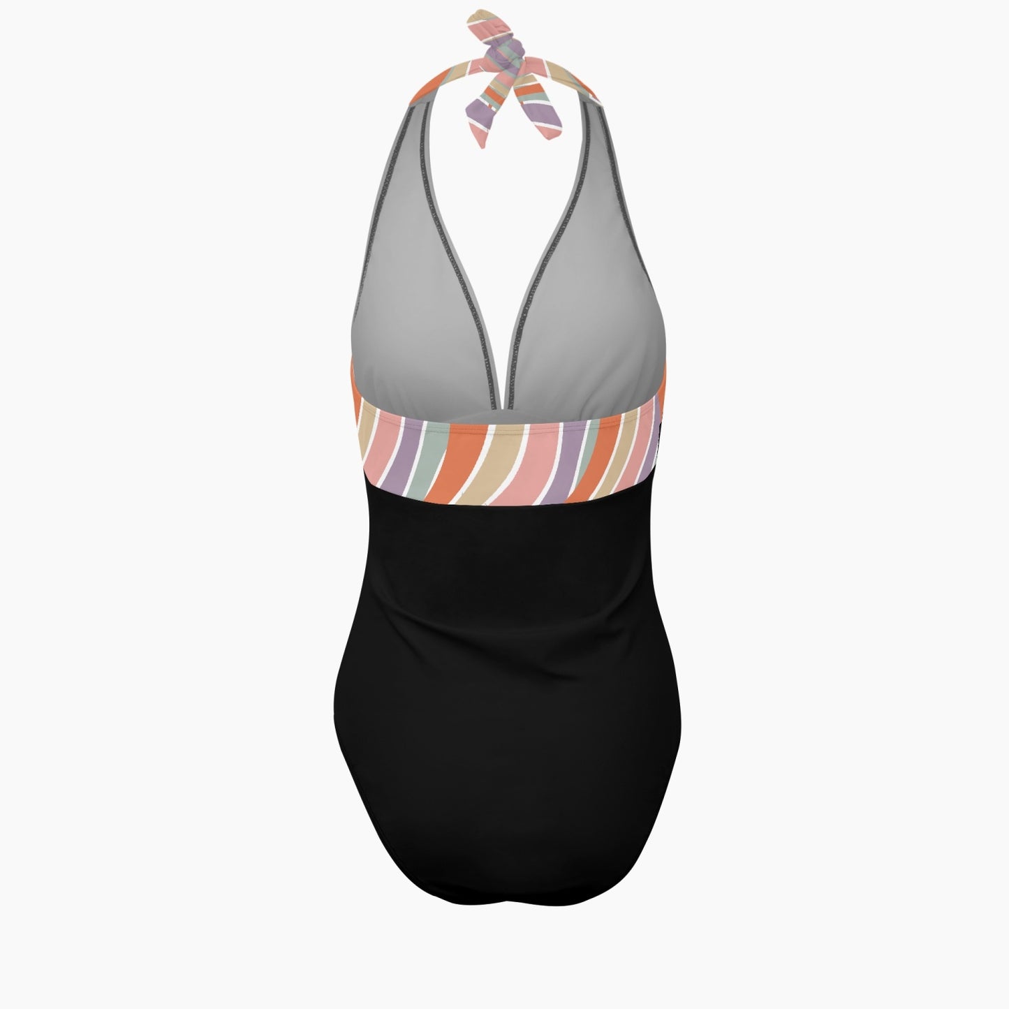 Sunset Stripes |  Women's One-Piece Swimsuit - Kim’s Signature Beauty & Accessories    