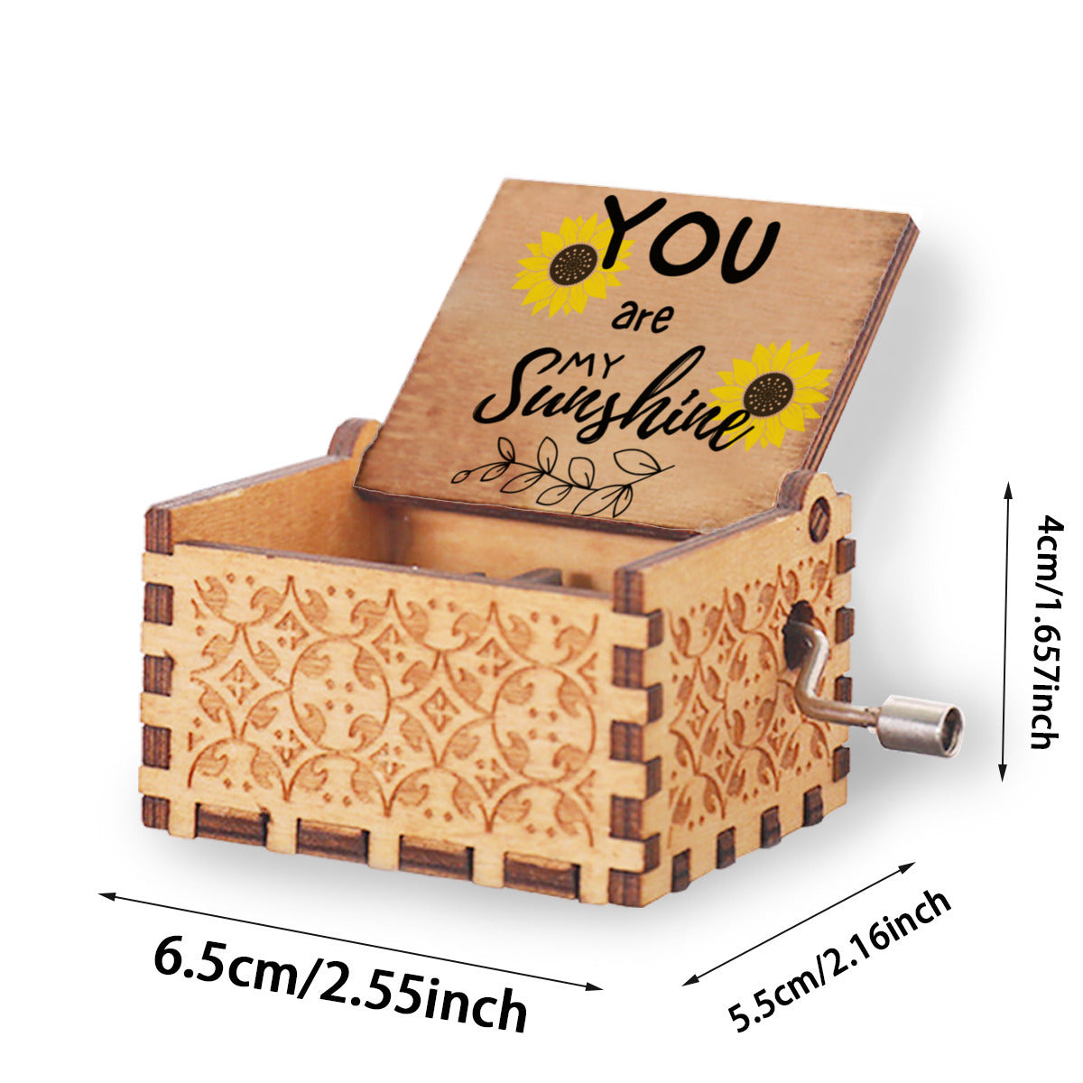 Sunshine Music Box sunflowers - Kim’s Signature Beauty & Accessories    