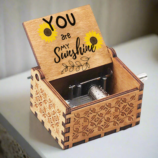Sunshine Music Box sunflowers - Kim’s Signature Beauty & Accessories    