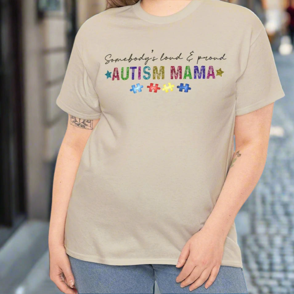 Support Autism Awareness Cotton Tee - Kim’s Signature Beauty & Accessories    