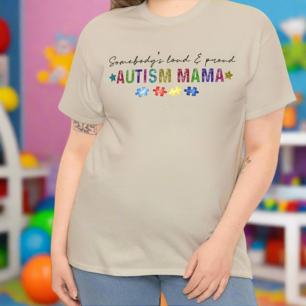 Support Autism Awareness Cotton Tee - Kim’s Signature Beauty & Accessories    
