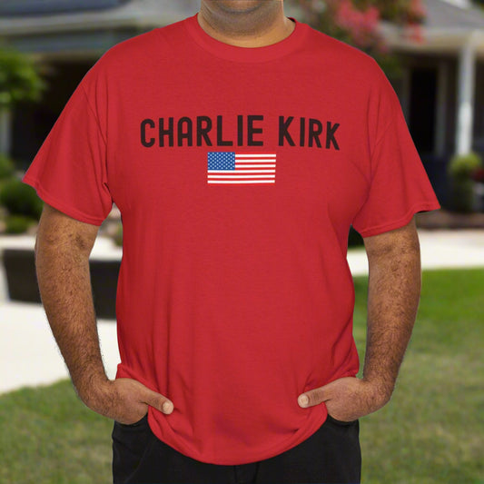 Support Freedom - Unisex Heavy Cotton Tee, Patriotic Tee, Political T-Shirt, American Flag Shirt - Kim’s Signature Beauty & Accessories    