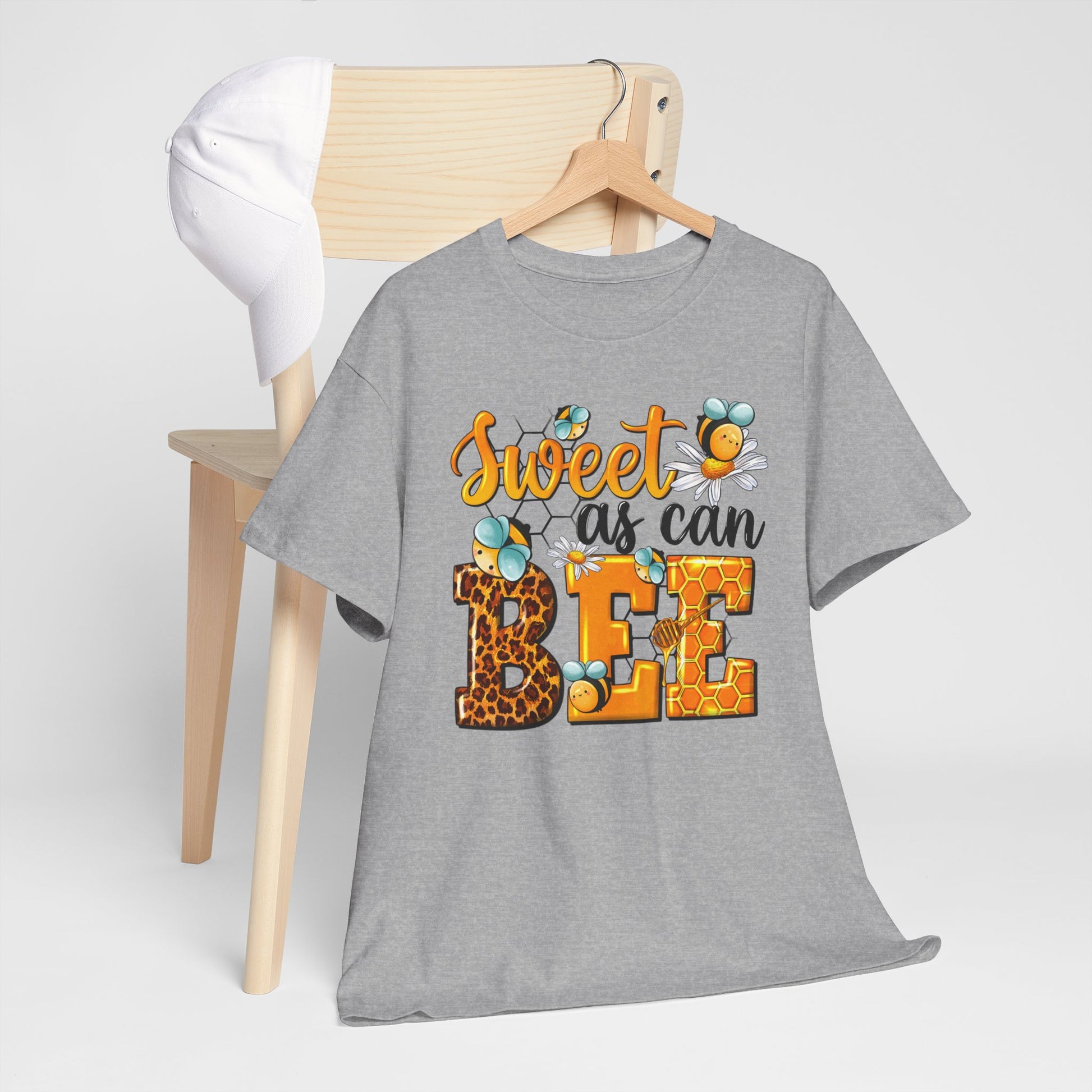 Sweet As Can Bee T-Shirt – Cute Bee Graphic Tee - Kim’s Signature Beauty & Accessories    