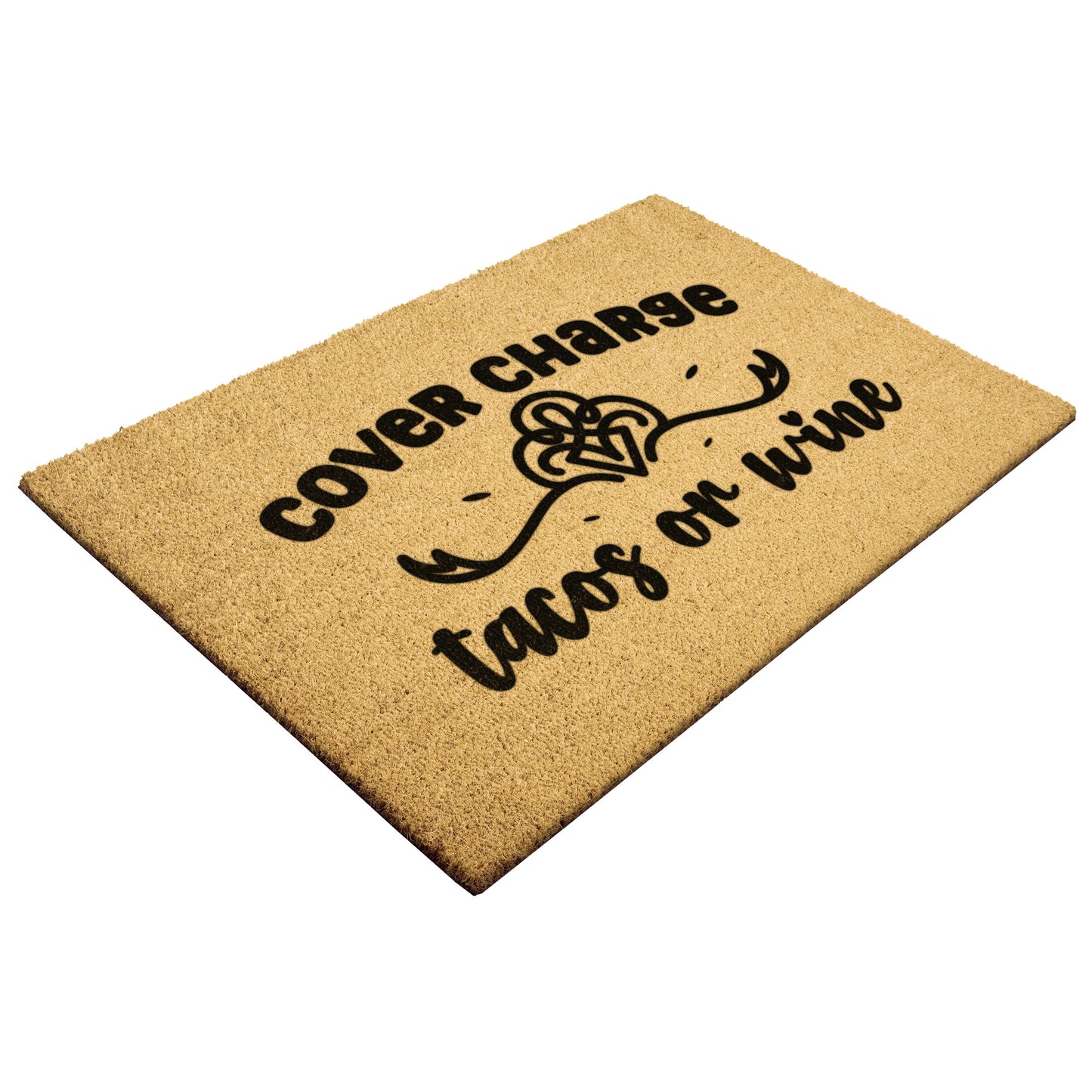 Tacos or Wine Door Mat - Kim’s Signature Beauty & Accessories    
